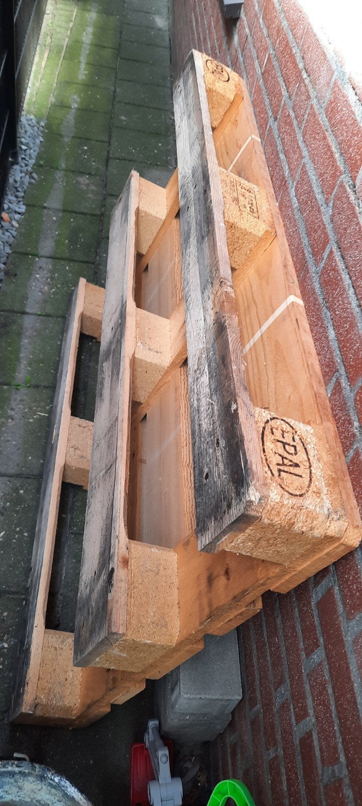 Gebruikte EPAL Pallet - Stevig en Multifunctioneel, Ophalen, Gebruikt, 50 mm of meer, Pallet