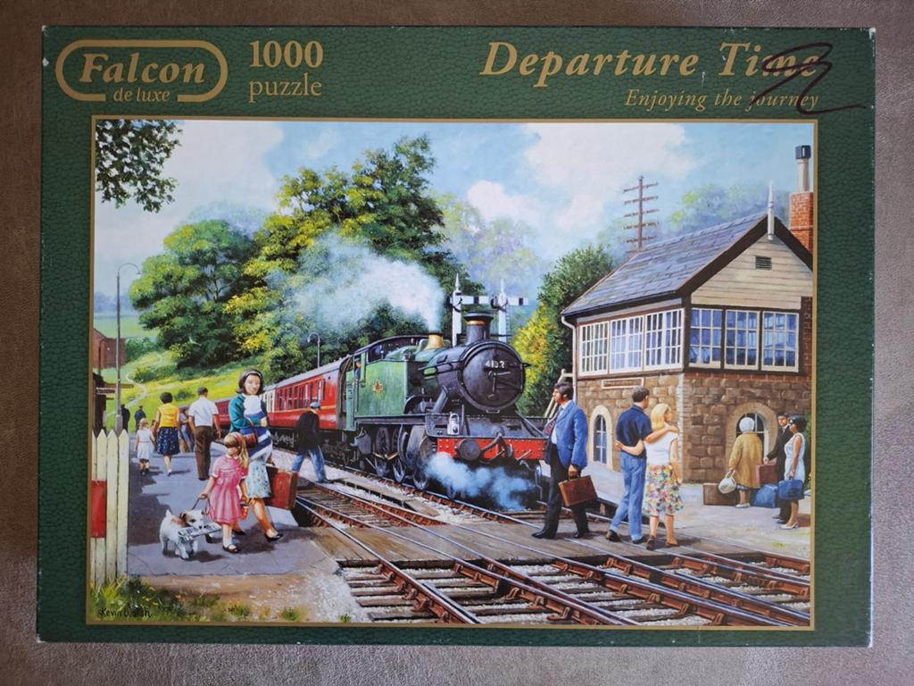 Falcon de luxe 1000 stukjes puzzel - Departure Time, Ophalen of Verzenden, 500 t/m 1500 stukjes, Zo goed als nieuw, Legpuzzel