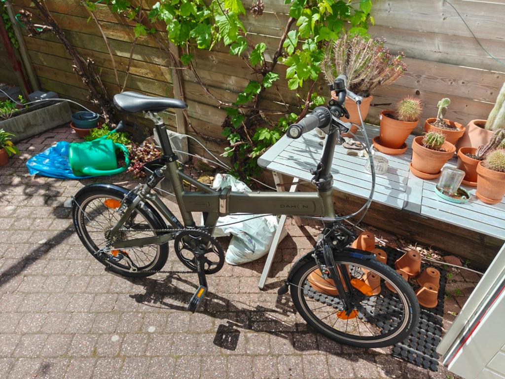 Dahon Jetstream P8 SRAM 8v Bronsvouwfiets, Fietsen en Brommers, Fietsen | Vouwfietsen, Ophalen, Zo goed als nieuw, 16 tot 18 inch