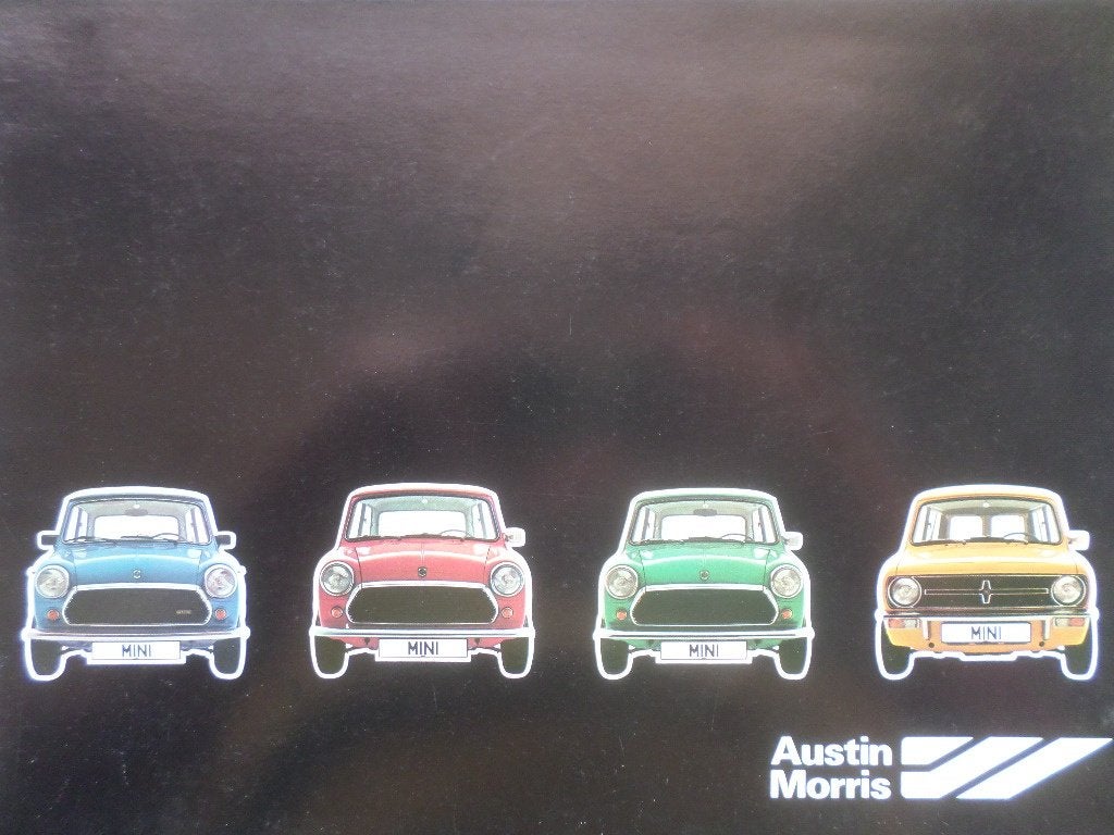Mini 850 1000 1100 Clubman Estate Brochure, Ophalen of Verzenden, Zo goed als nieuw, Overige merken