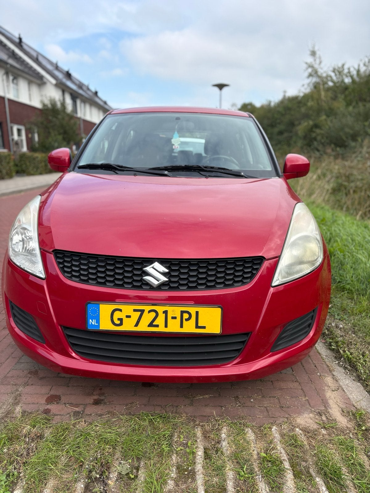 Suzuki Swift 1.2 5-D 2010 Rood, Auto's, Voorwielaandrijving, Stof, Elektrische ramen, 4 cilinders