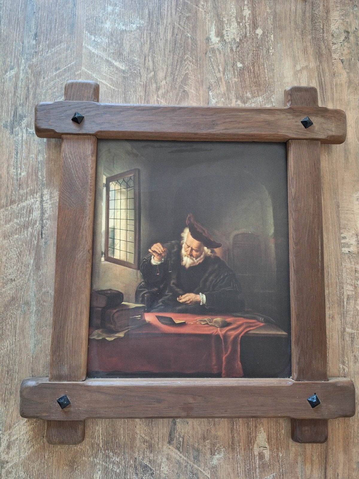 Salomon Koninck - De Goudweger (Reproductie), Ophalen