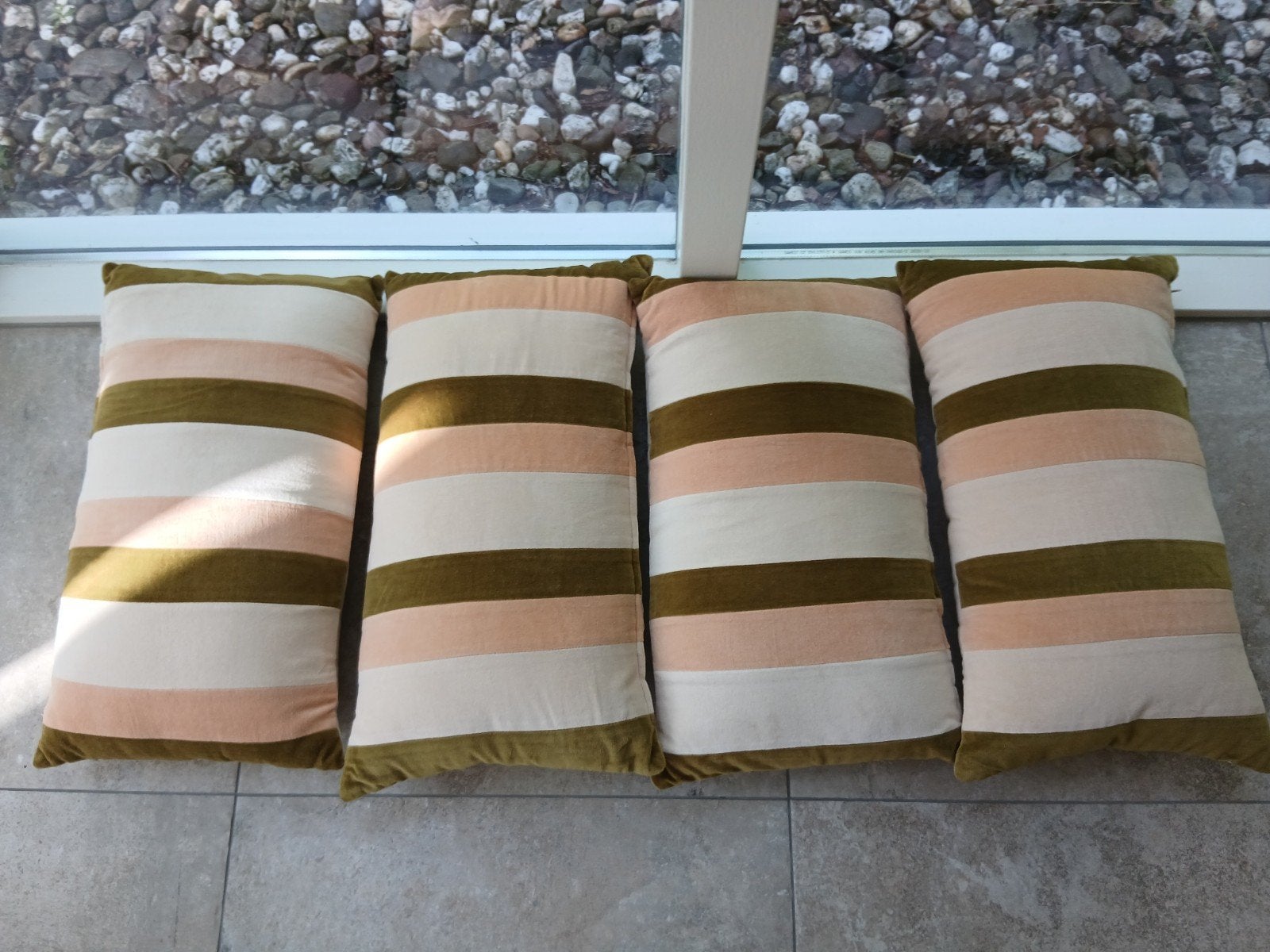 HKliving kussens - Zachte stof - 55 x 30 cm, Ophalen of Verzenden, Zo goed als nieuw, Rechthoekig