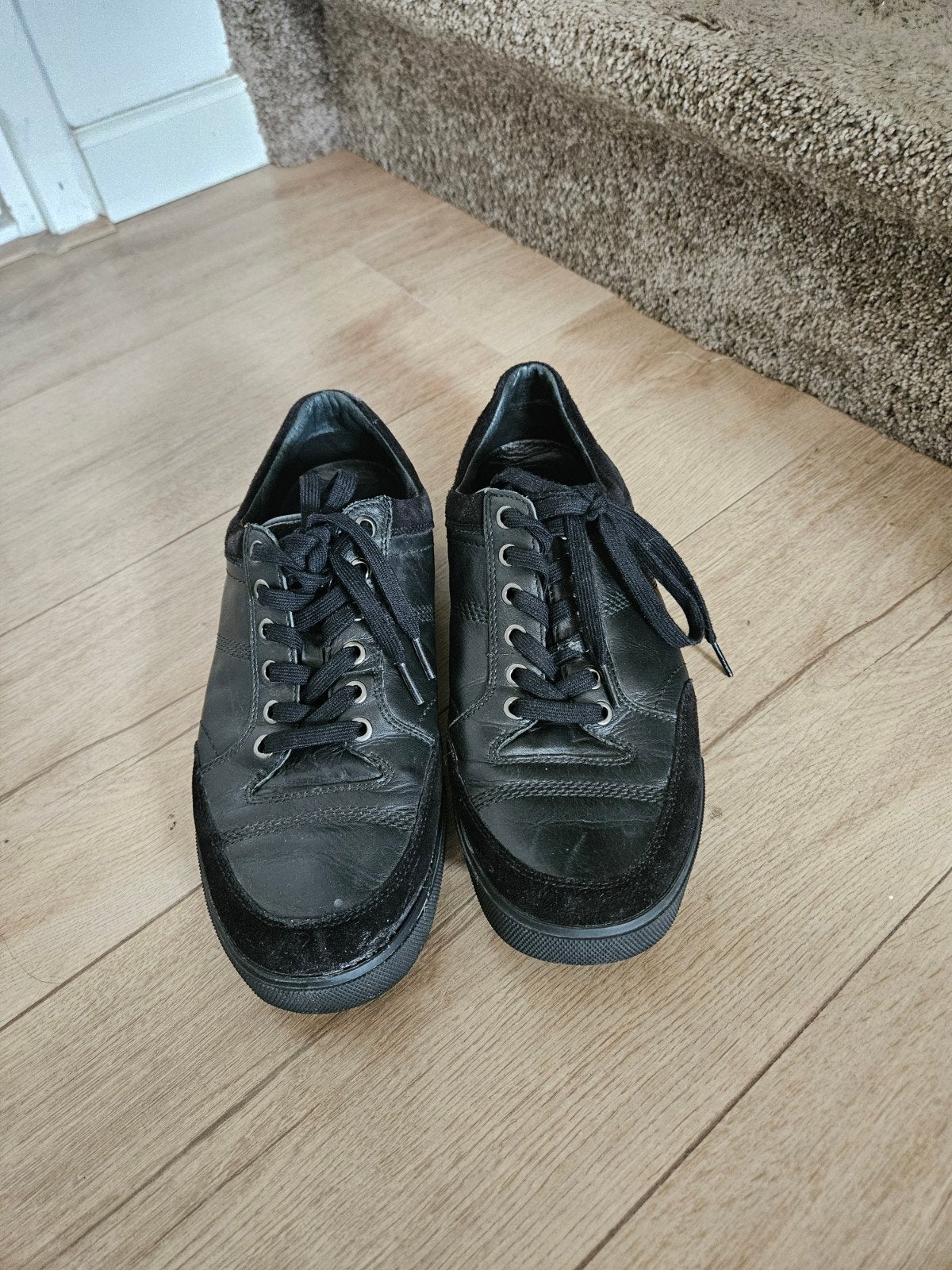 Zwarte BOSS sneakers, maat 42, Kleding | Heren, Ophalen of Verzenden