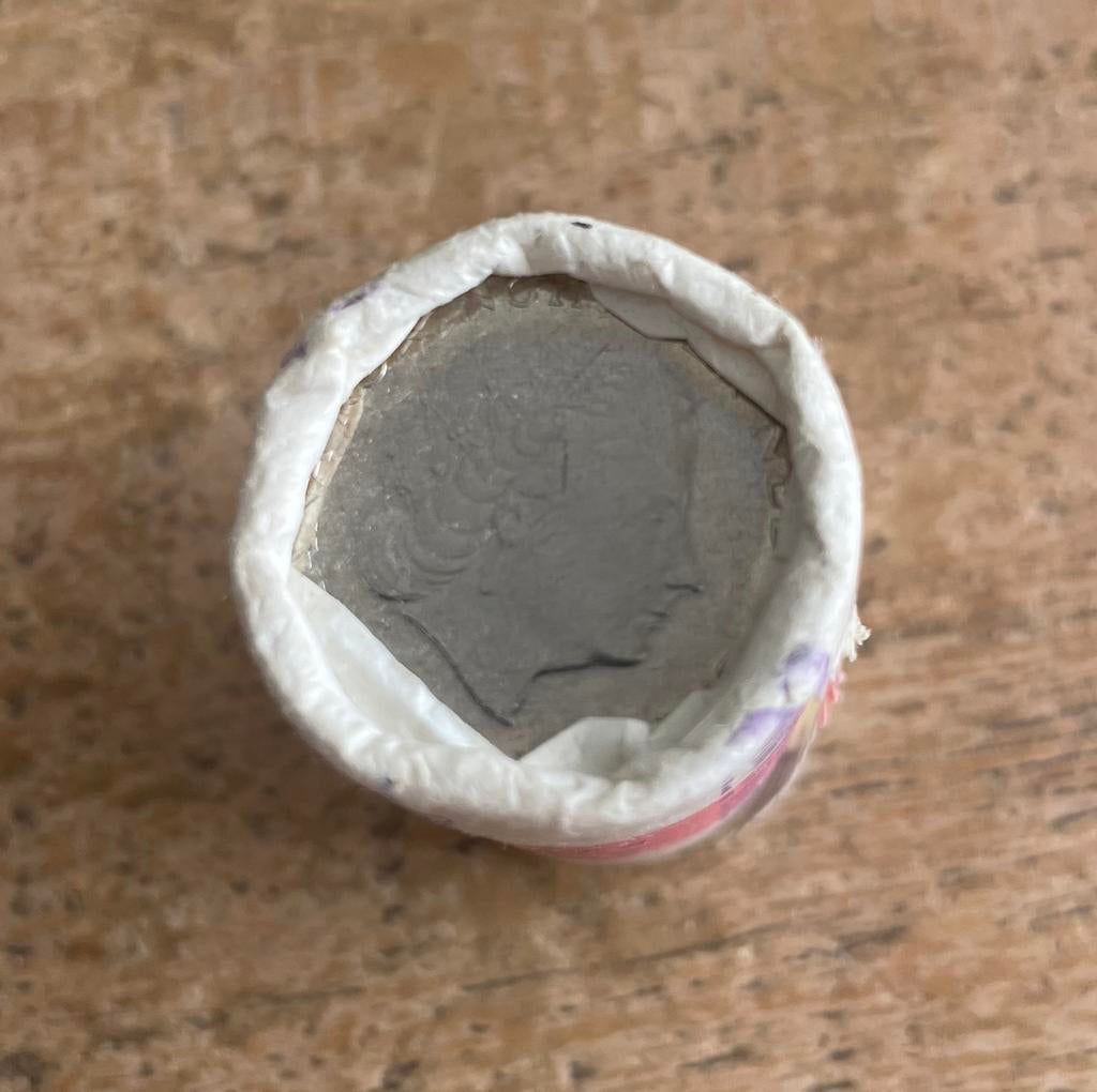 Rijksdaalders uit 1979 20 stuks in rolletje, Postzegels en Munten, Munten | Nederland, Ophalen, Koningin Juliana, 2½ gulden