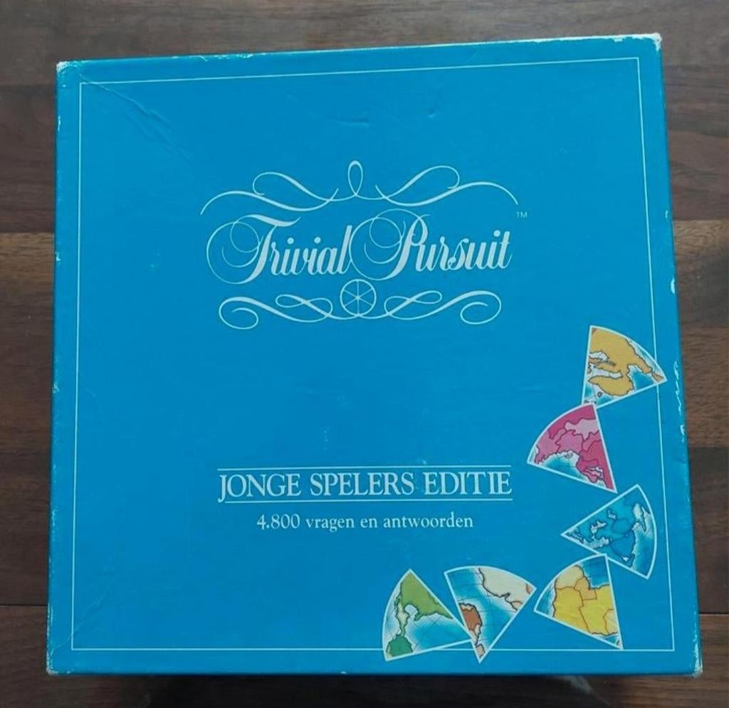Trivial pursuit triviant jonge spelers editie, Hobby en Vrije tijd, Gezelschapsspellen | Bordspellen, Ophalen of Verzenden, Zo goed als nieuw