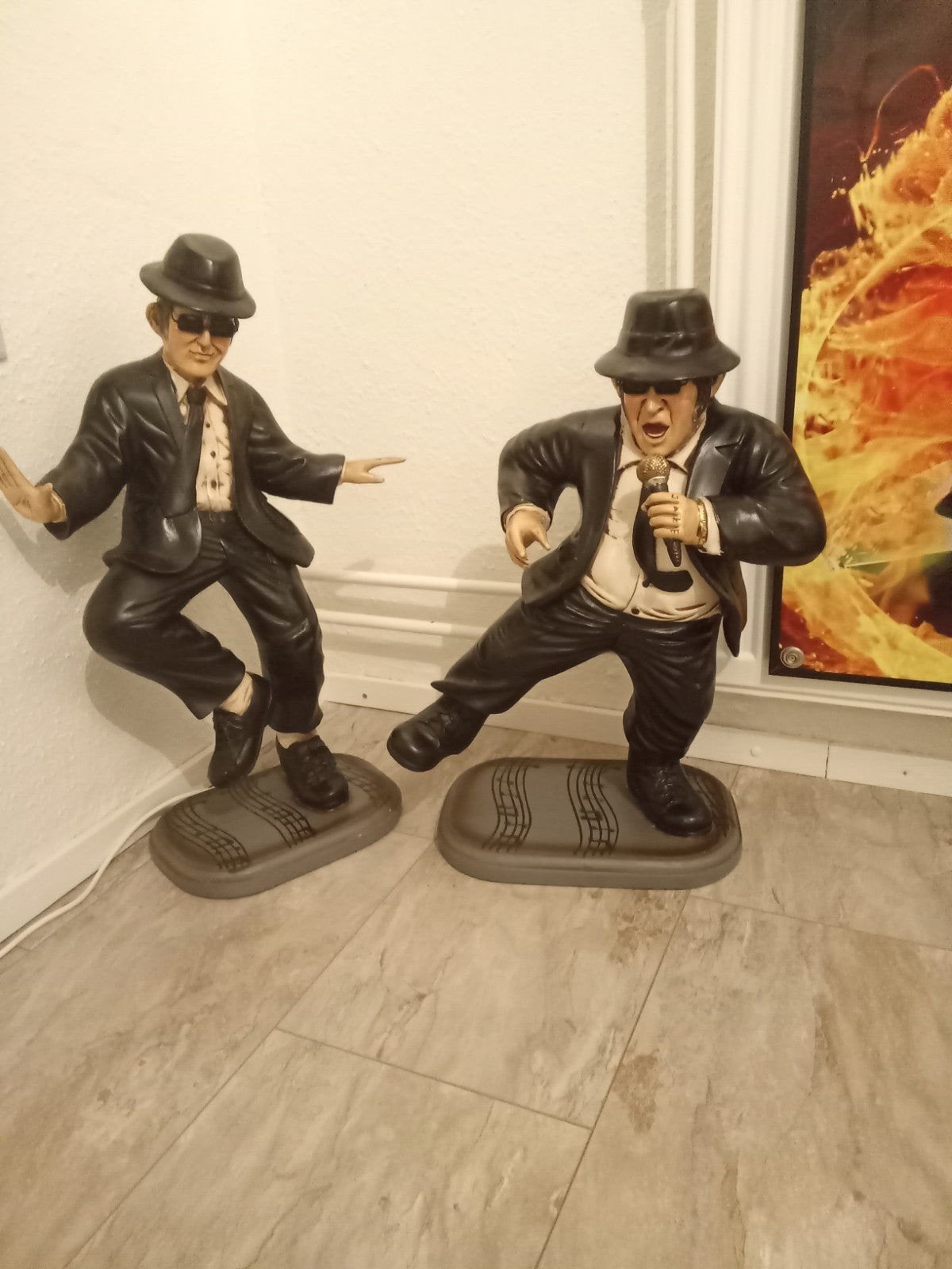 Blues Brothers beelden., Ophalen, Pop, Beeldje of Miniatuur