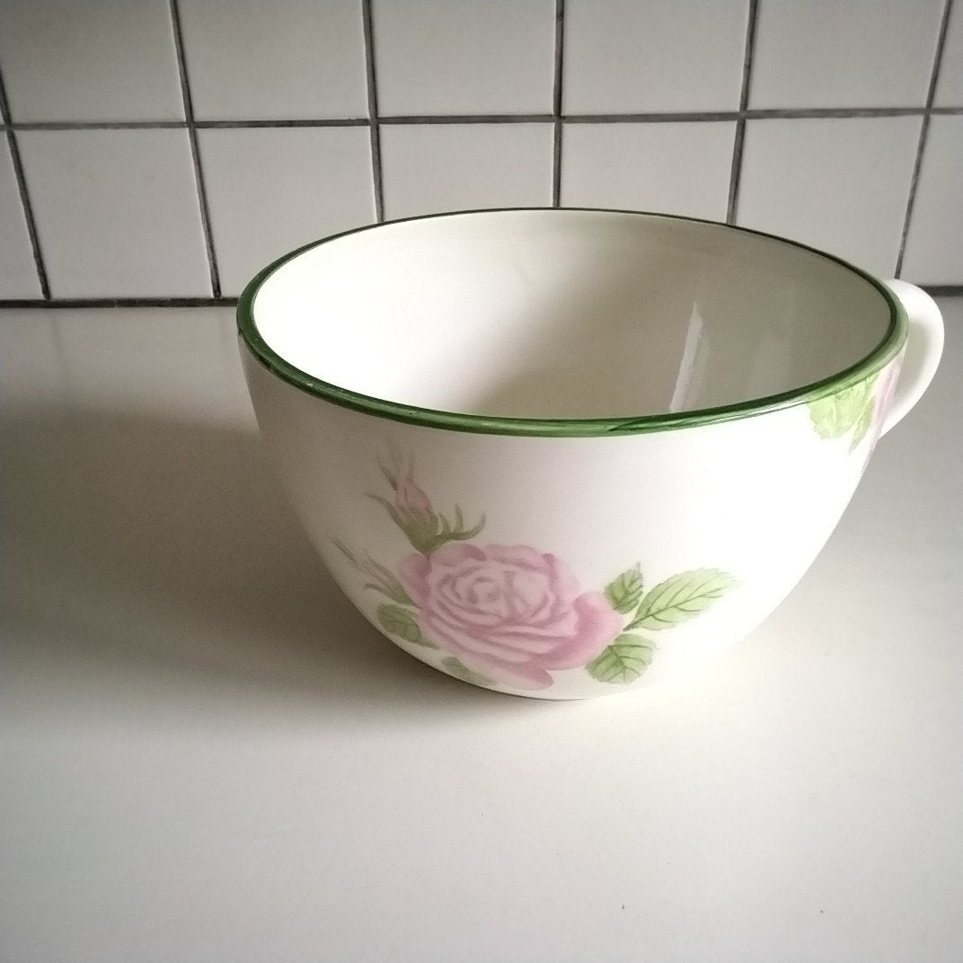 Grote bloempot ( soepkom), Ophalen of Verzenden, Rond, Aardewerk