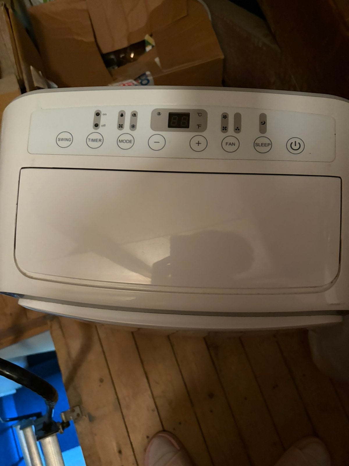 Sencys mobiele airco 9000 BTU –, Ophalen, Koelen en Ontvochtigen, Timer, 3 snelheden of meer