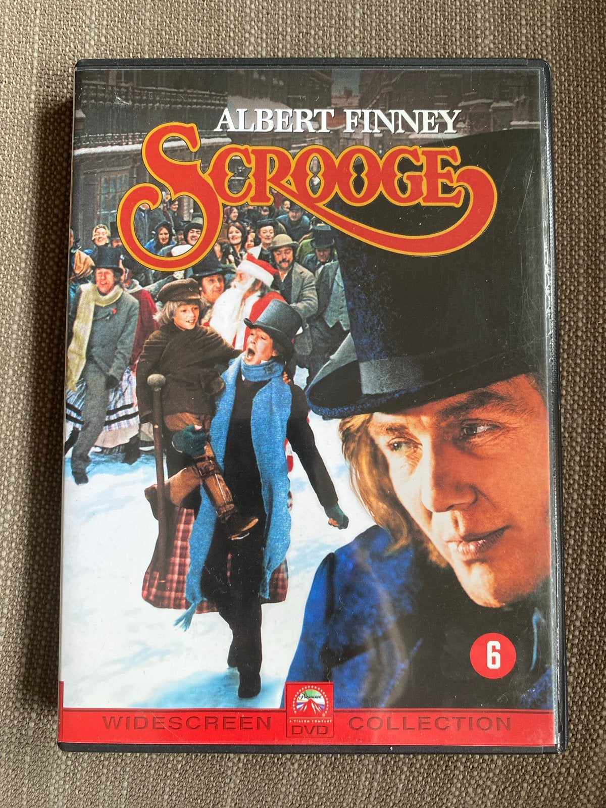 Scrooge (Albert Finney) - Klassieke Kerstfilm DVD, Cd's en Dvd's, Vanaf 6 jaar, Ophalen of Verzenden, 1940 tot 1960, Zo goed als nieuw
