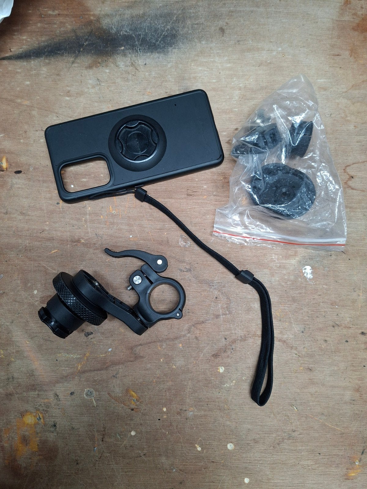 Quiklox Interphone telefoon houder., Motoren, Ophalen of Verzenden