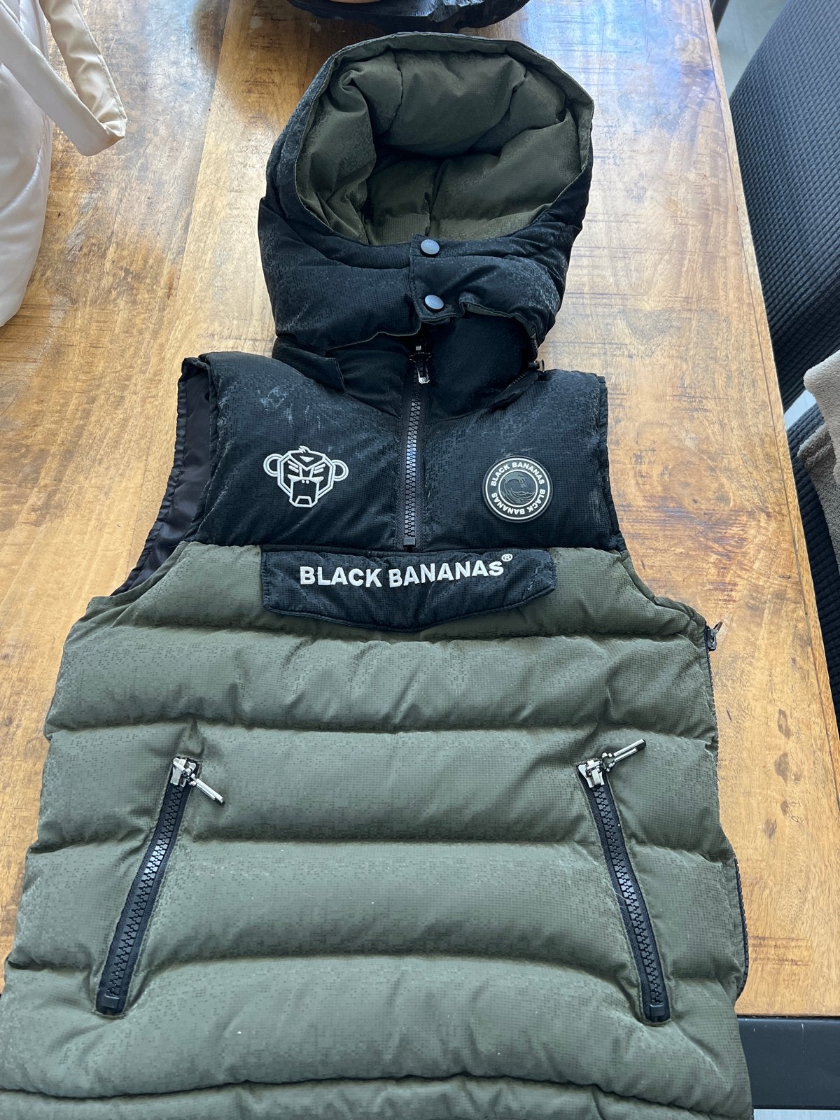 Black Bananas bodywarmer maat 140, Ophalen, Zo goed als nieuw, Jongen, Jas