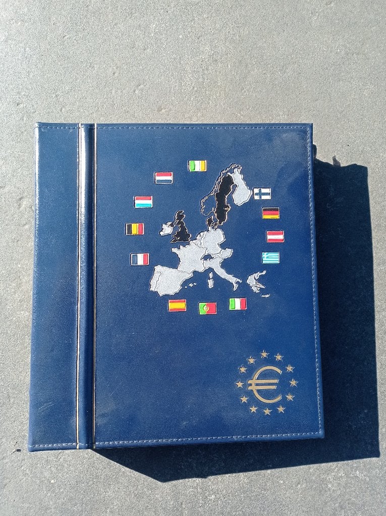 Leuchtturm VISTA Euro muntensets-album (Deel 1)., Ophalen of Verzenden, Verzamelmap