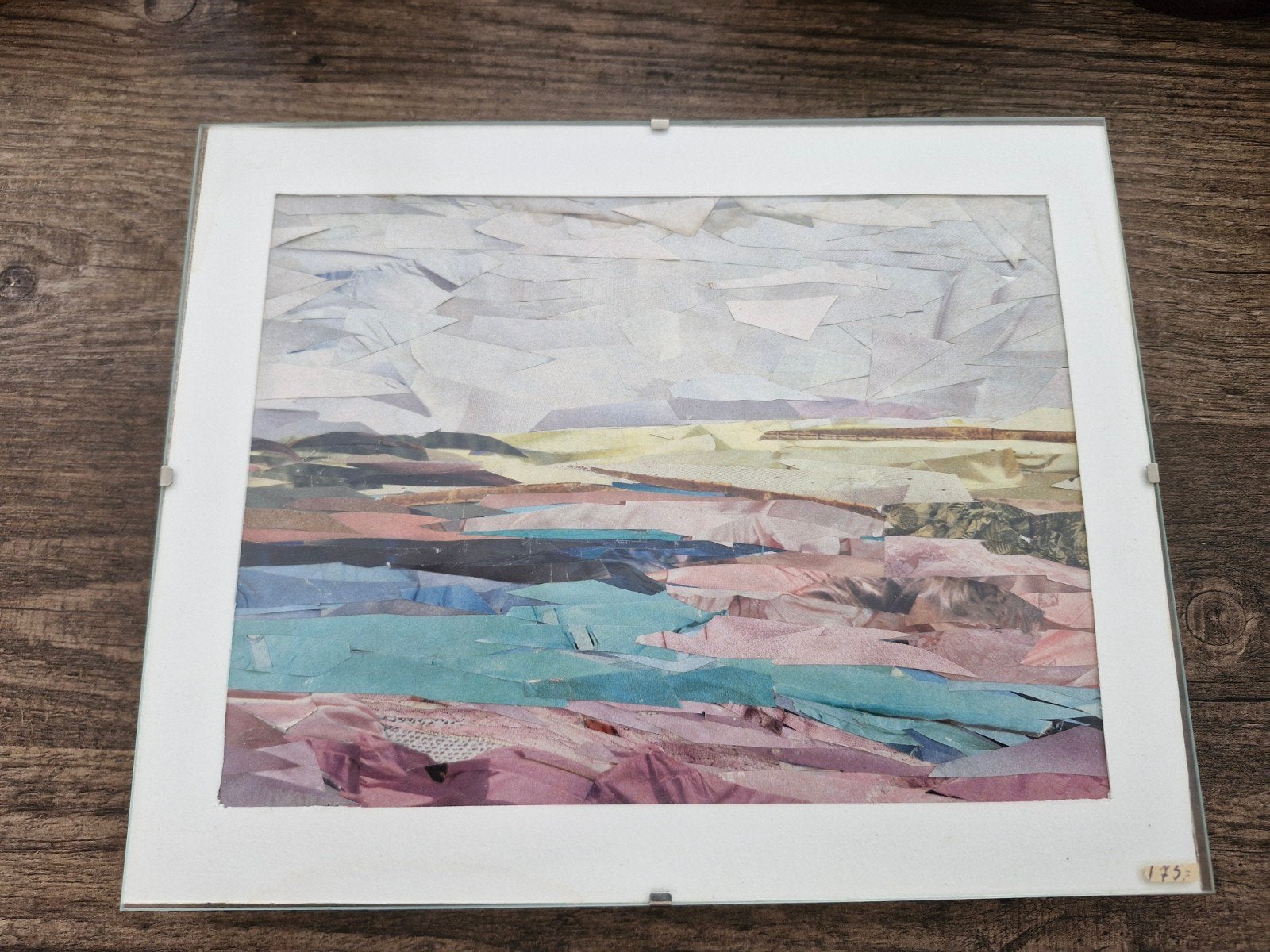 Collage kunstwerk. ( 1), Ophalen of Verzenden