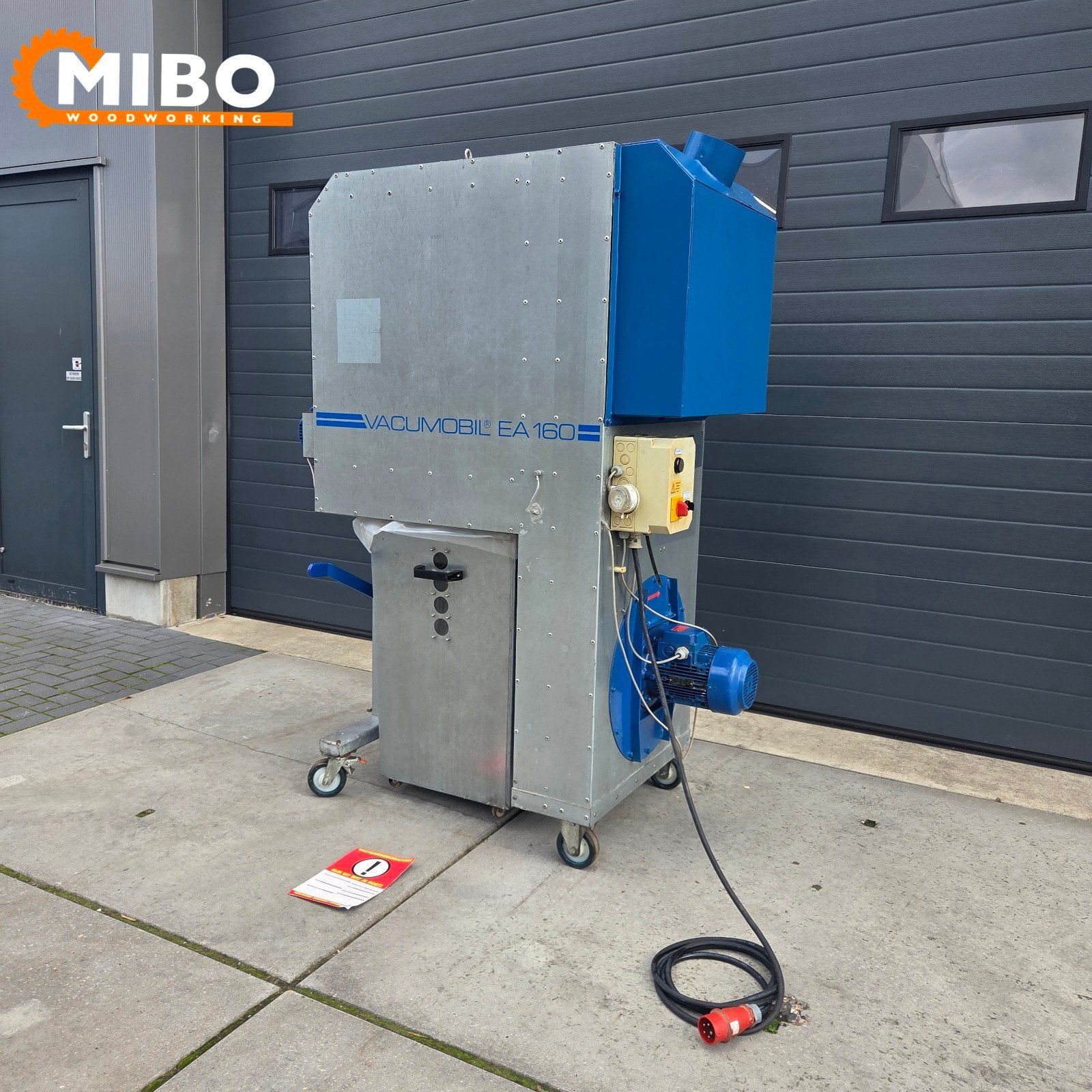Vacumobil afzuiger 160 compact ** Onderdruk afzuiging, Ophalen of Verzenden, Zo goed als nieuw, Ventilator en Afzuiger