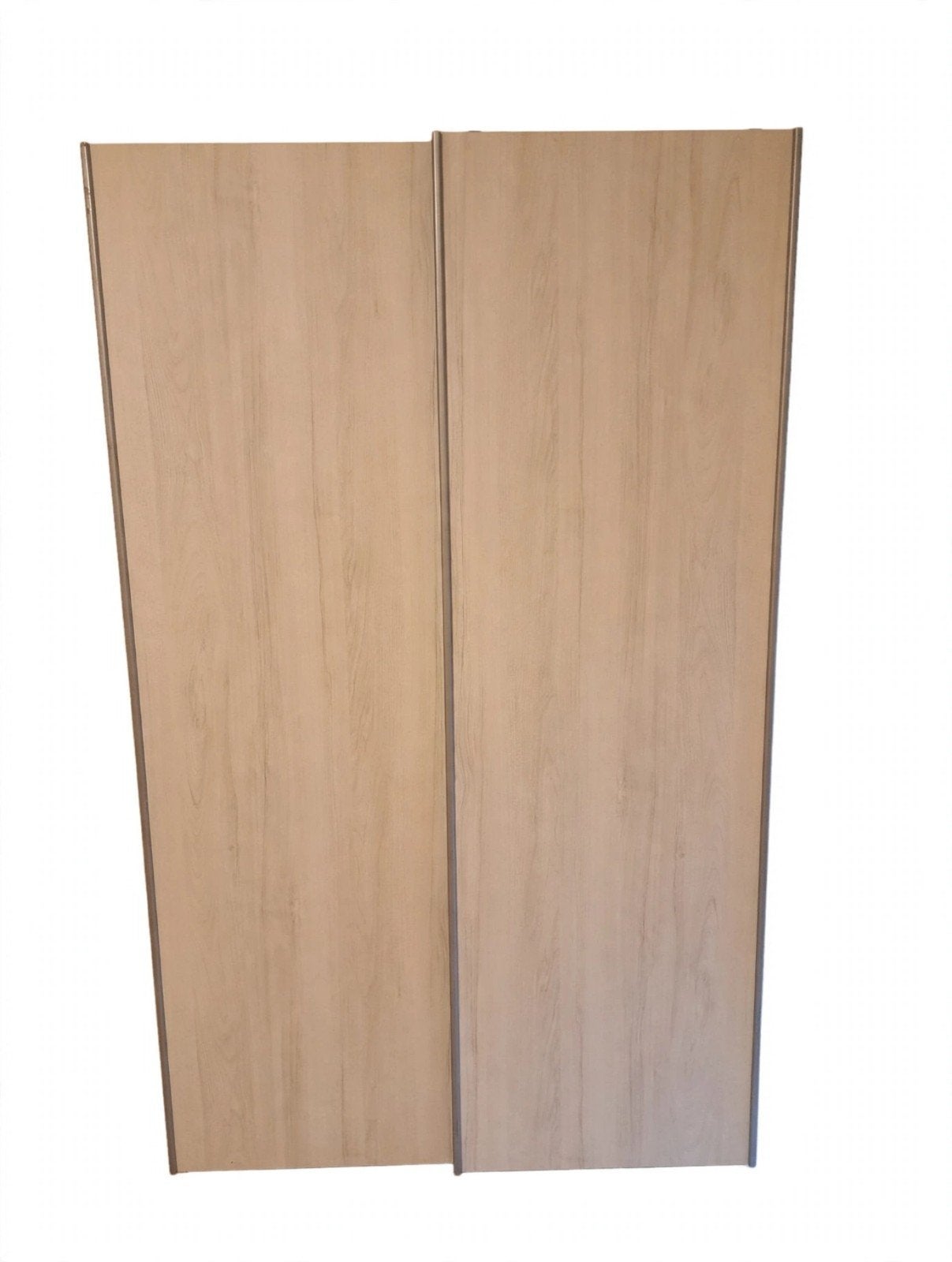Schuifdeurkast Kledingkast 120x60x200 - Licht Eiken - 2 Deur, Ophalen, Gebruikt, 100 tot 150 cm, 200 cm of meer