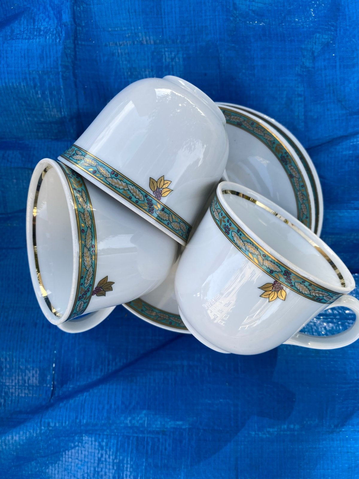 Wunsiedel Bavaria Porselein Kop en Schotel Set, Gebruikt, Overige merken, Klassiek, Ophalen of Verzenden