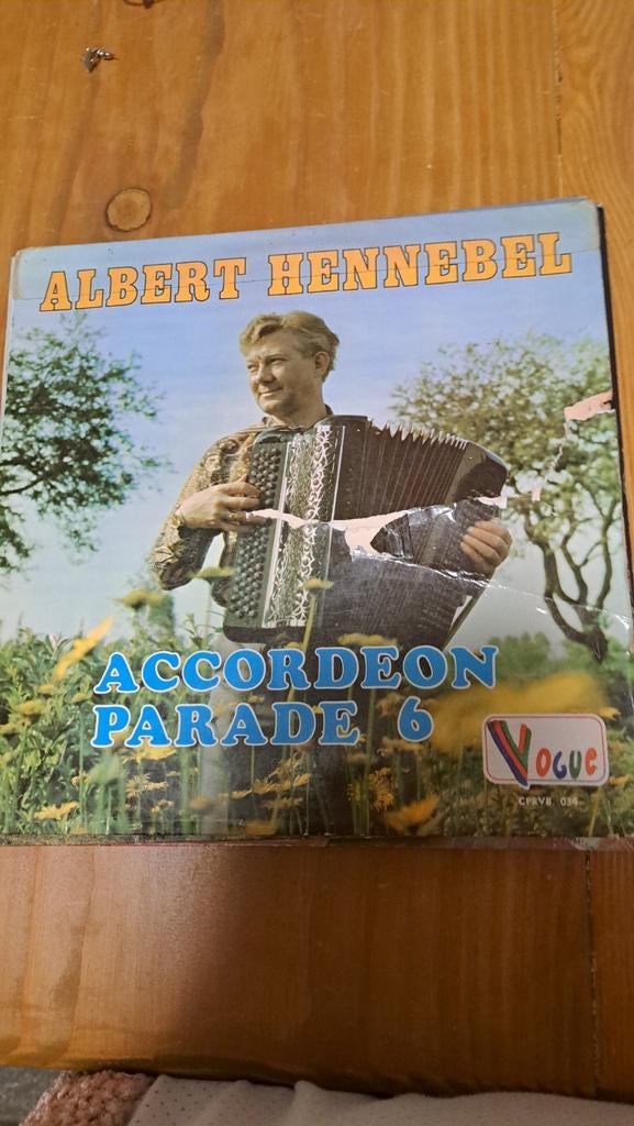 Accordeon., Cd's en Dvd's, Vinyl Singles, Ophalen of Verzenden, Gebruikt, Nederlandstalig