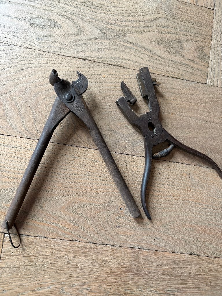 2 oude tangen, Ophalen of Verzenden