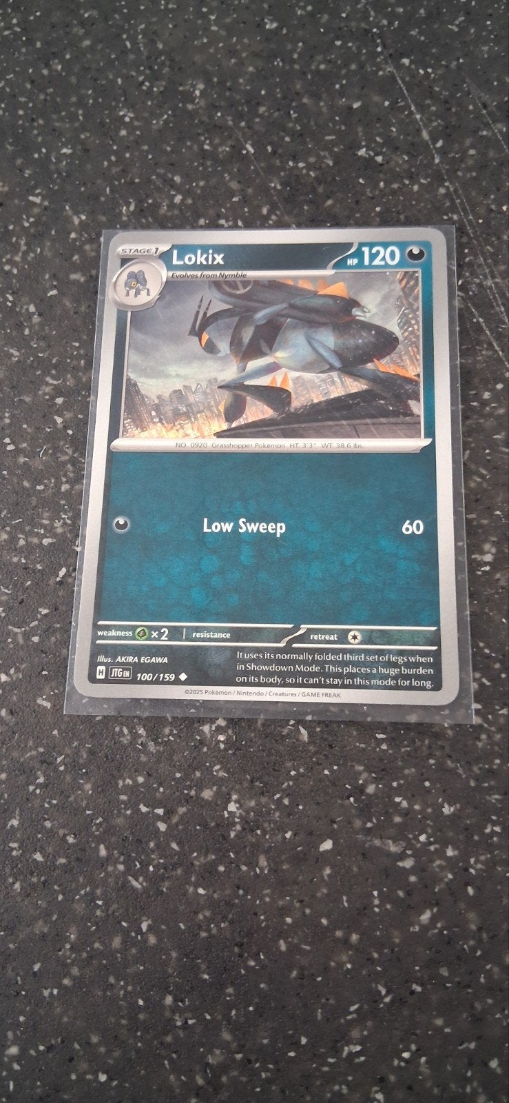 Pokémon Kaart Lokix 100/159 - Zo goed als nieuw