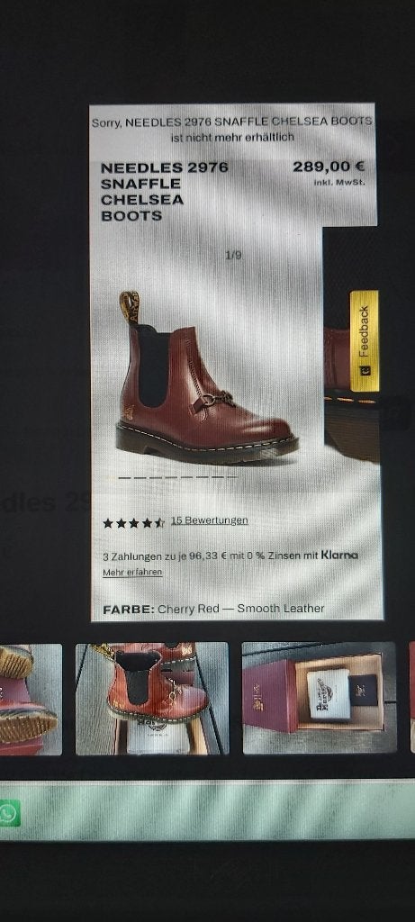 Dr. Martens Chelsea Boots maat 40 Cherry Red, Lage of Enkellaarzen, Ophalen of Verzenden, Rood, Dr. Martens
