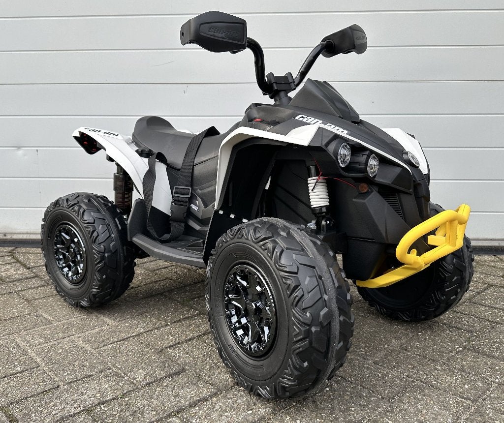 Kinder Accu Quad can-am 12v Rubberband -Leder zit NIEUW !, Ophalen of Verzenden, Nieuw, Overige typen