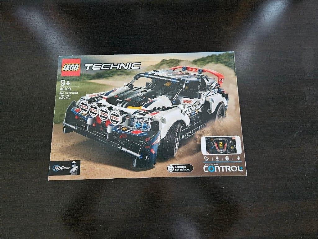 LEGO Technic 42109 App-controlled Top Gear Rallyauto, Kinderen en Baby's, Compleet, Lego, Ophalen of Verzenden, Zo goed als nieuw