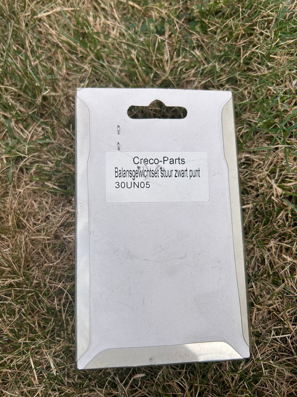 Balansgewicht stuur zwart punt, Ophalen of Verzenden, Zo goed als nieuw, Overige typen