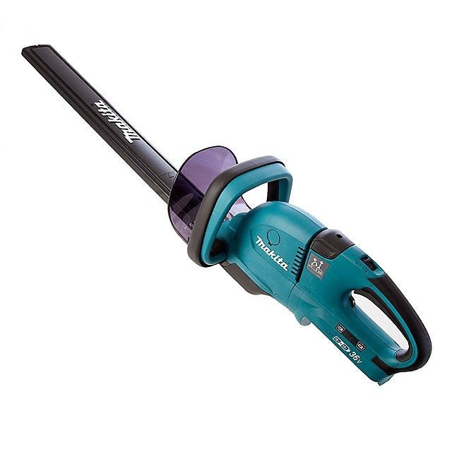 Makita DUH 551 Heggenschaar 55cm 36V(2x18V) ZGAN., Ophalen of Verzenden, Zo goed als nieuw, Accu, Makita