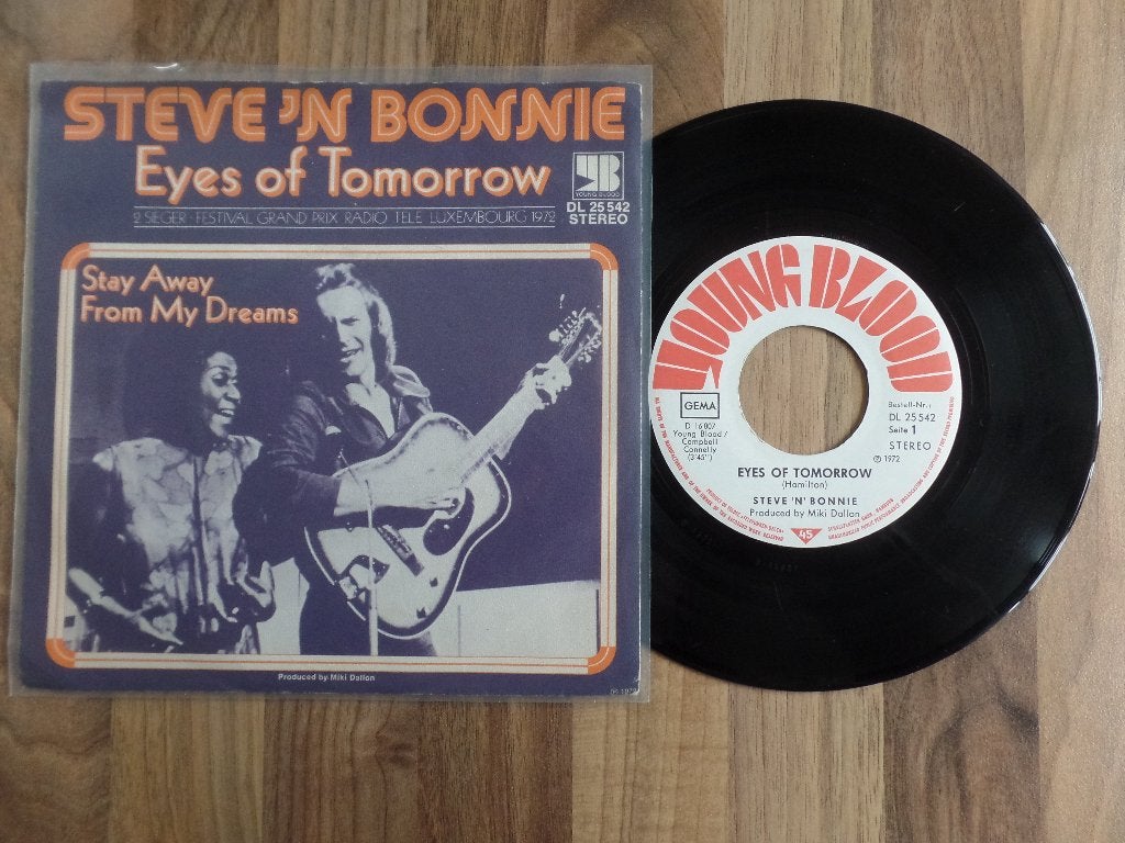 single Steve & Bonnie - Eyes Of Tomorrow*, Ophalen of Verzenden, Gebruikt, 7 inch, Pop