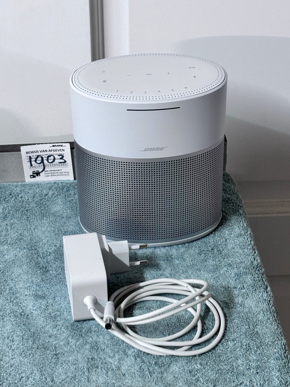 Bose Home Speaker 300 - Compacte Smart Speaker Wit, Slimme speaker, Ophalen of Verzenden, Zo goed als nieuw, Bose