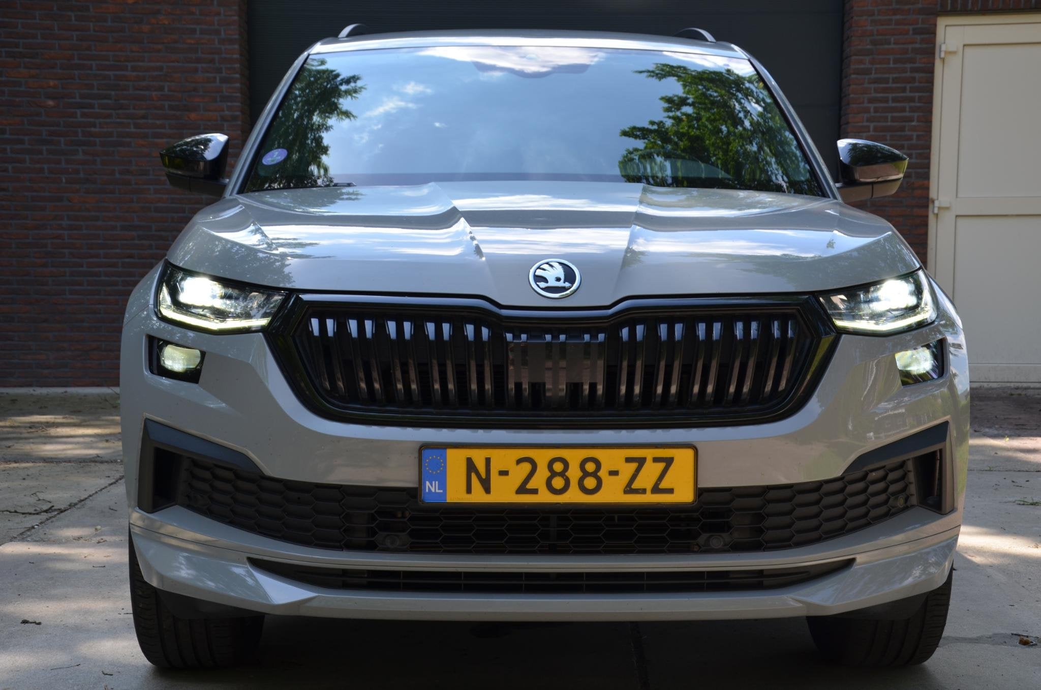 Skoda Kodiaq 1.5 TSI Sportline Business 7 Persoons. Navi/Led, Auto's, Voorwielaandrijving, 4 cilinders, 150 pk, Origineel Nederlands