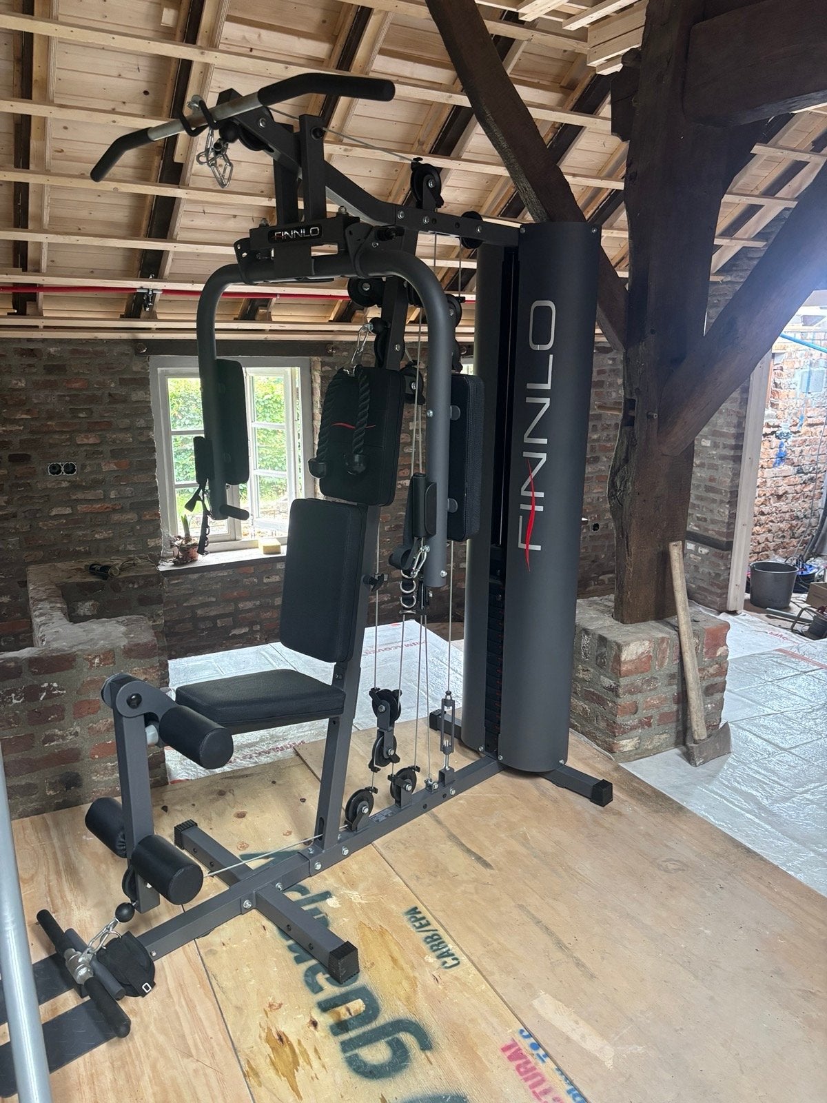 Finnlo Krachtstation Autark 600 - Compleet thuisfitness, Ophalen, Gebruikt, Krachtstation, Armen