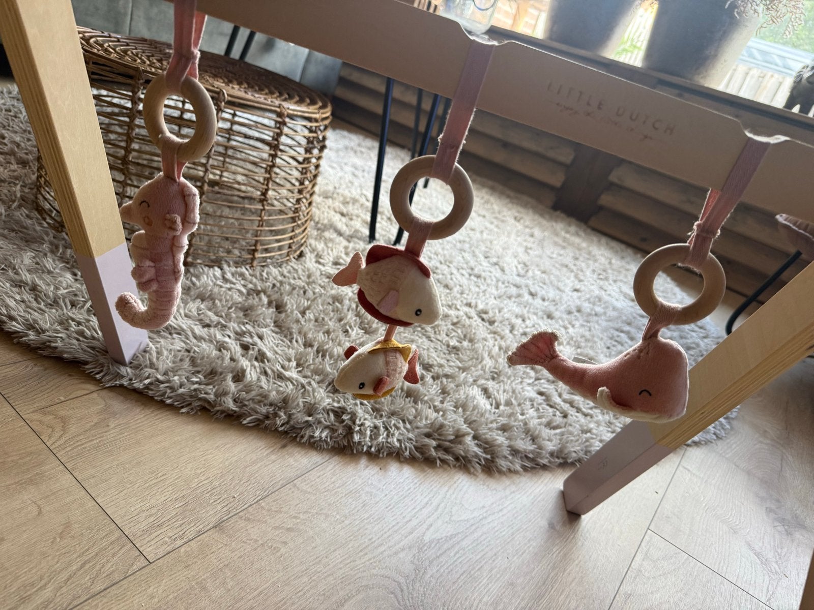 Little Dutch Babygym met rammelaars zo goed als nieuw, Ophalen, Zo goed als nieuw, Babygym