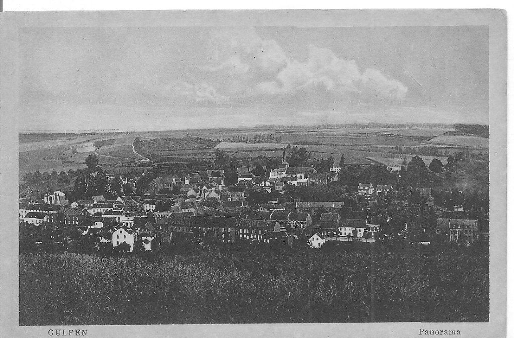 Gulpen Panorama., Ophalen of Verzenden, 1940 tot 1960, Ongelopen, Limburg