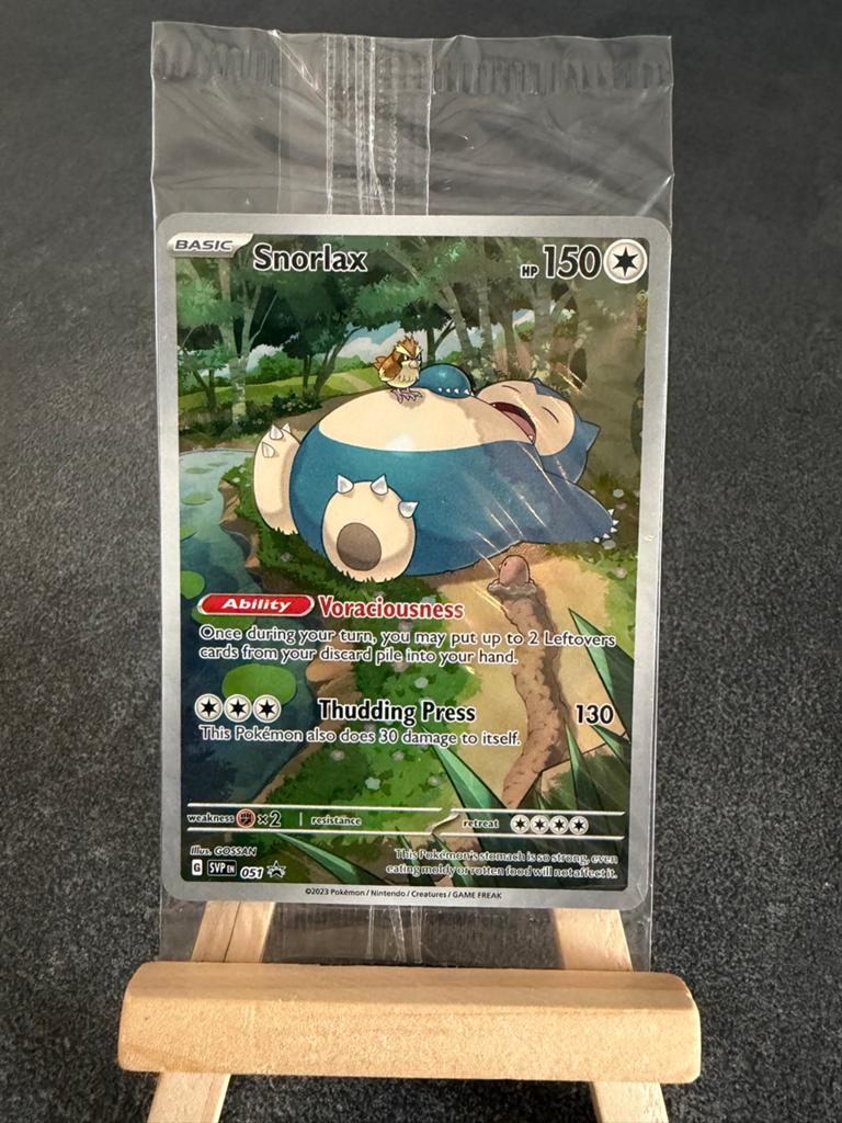 Snorlax SVP051 - Scarlet&Violet Promo - Pokemon - Sealed, Hobby en Vrije tijd, Verzamelkaartspellen | Pokémon, Ophalen of Verzenden