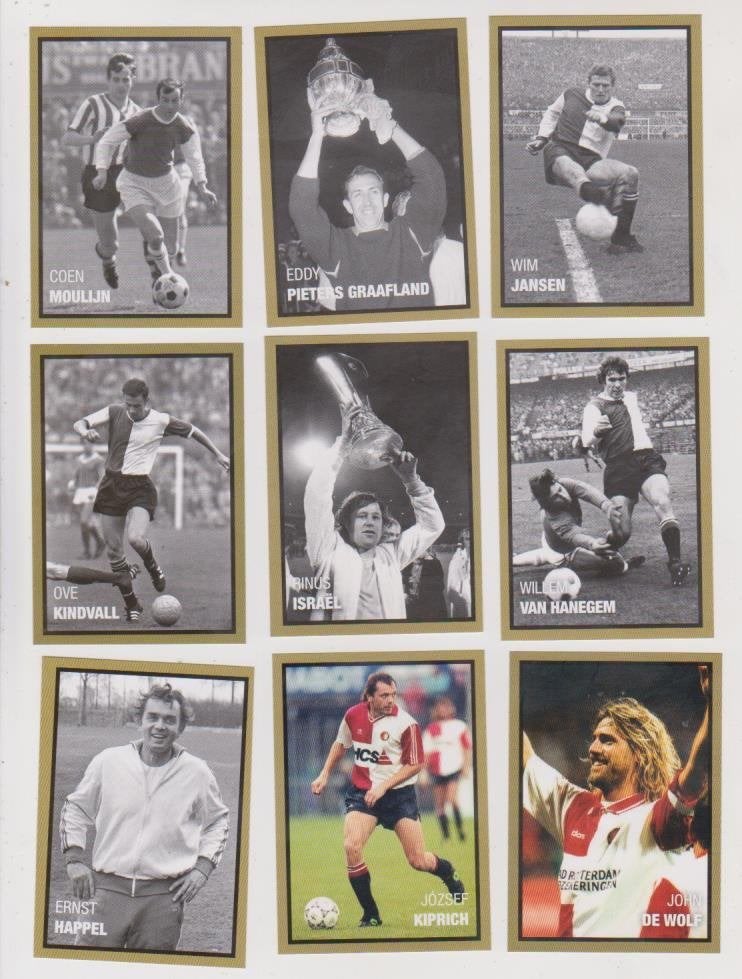 Feyenoord Legends, Verzamelen, Sportartikelen en Voetbal, Verzenden, Zo goed als nieuw, Feyenoord, Poster, Plaatje of Sticker