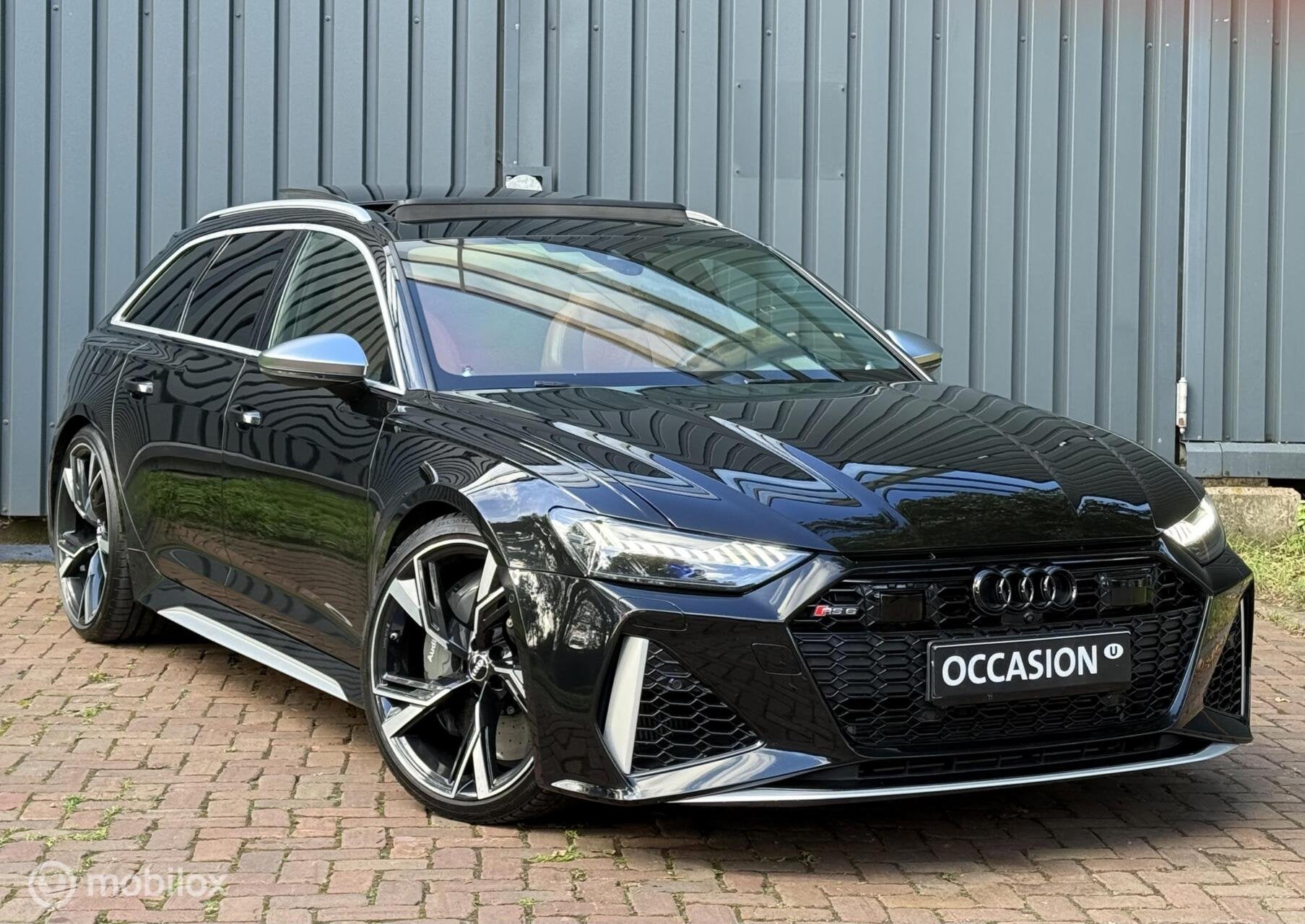 Audi A6 Avant RS 6 TFSI quattro|Pano|Keramisch|RS-Dynamic+, Auto's, Automaat, Gebruikt, 8 cilinders, 600 pk