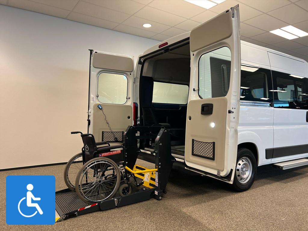 Citroen Jumper L2H2 Rolstoelbus - Rolstoel voorin, 12 maanden, Gebruikt, Zwart, 4 cilinders