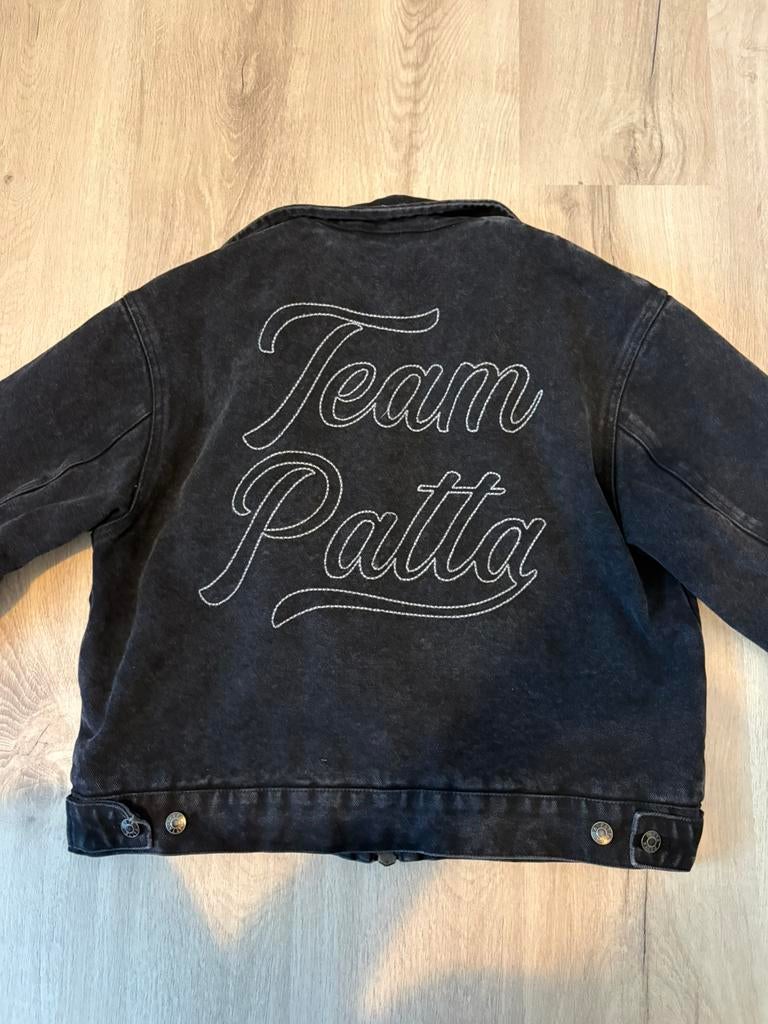 Patta jas maat XS, Kleding | Heren, Verzenden, Zo goed als nieuw, Overige maten, Zwart