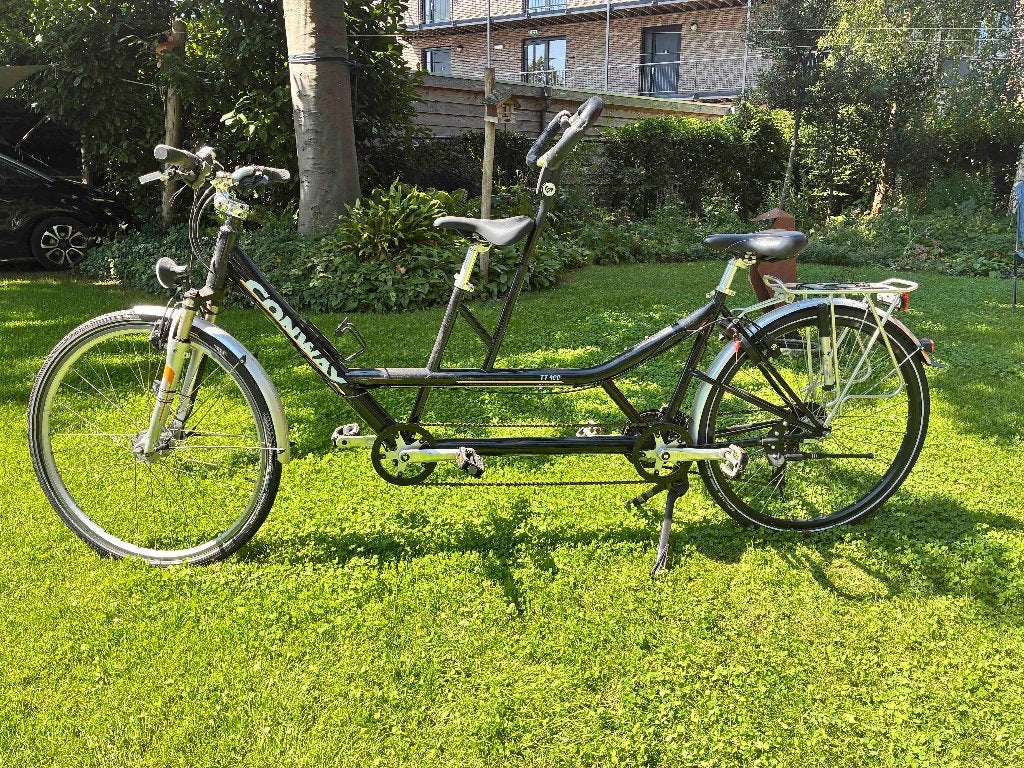 Conway TT400 tour tandem, Gebruikt, Velgrem, Conway, 47 tot 51 cm