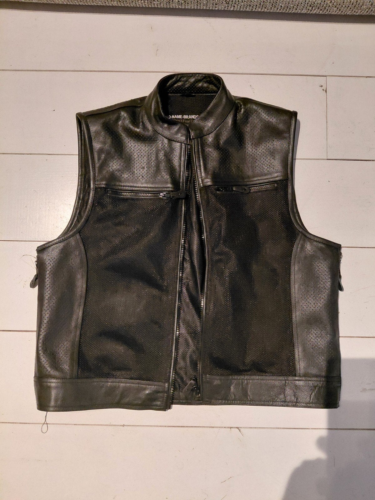 biker vest, Ophalen of Verzenden, Tweedehands, Heren, Overige typen