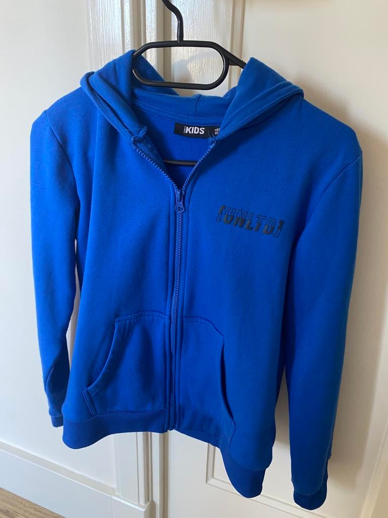 Vest ter stal 146/152, Kinderen en Baby's, Ophalen of Verzenden, Zo goed als nieuw, Jongen, Trui of Vest