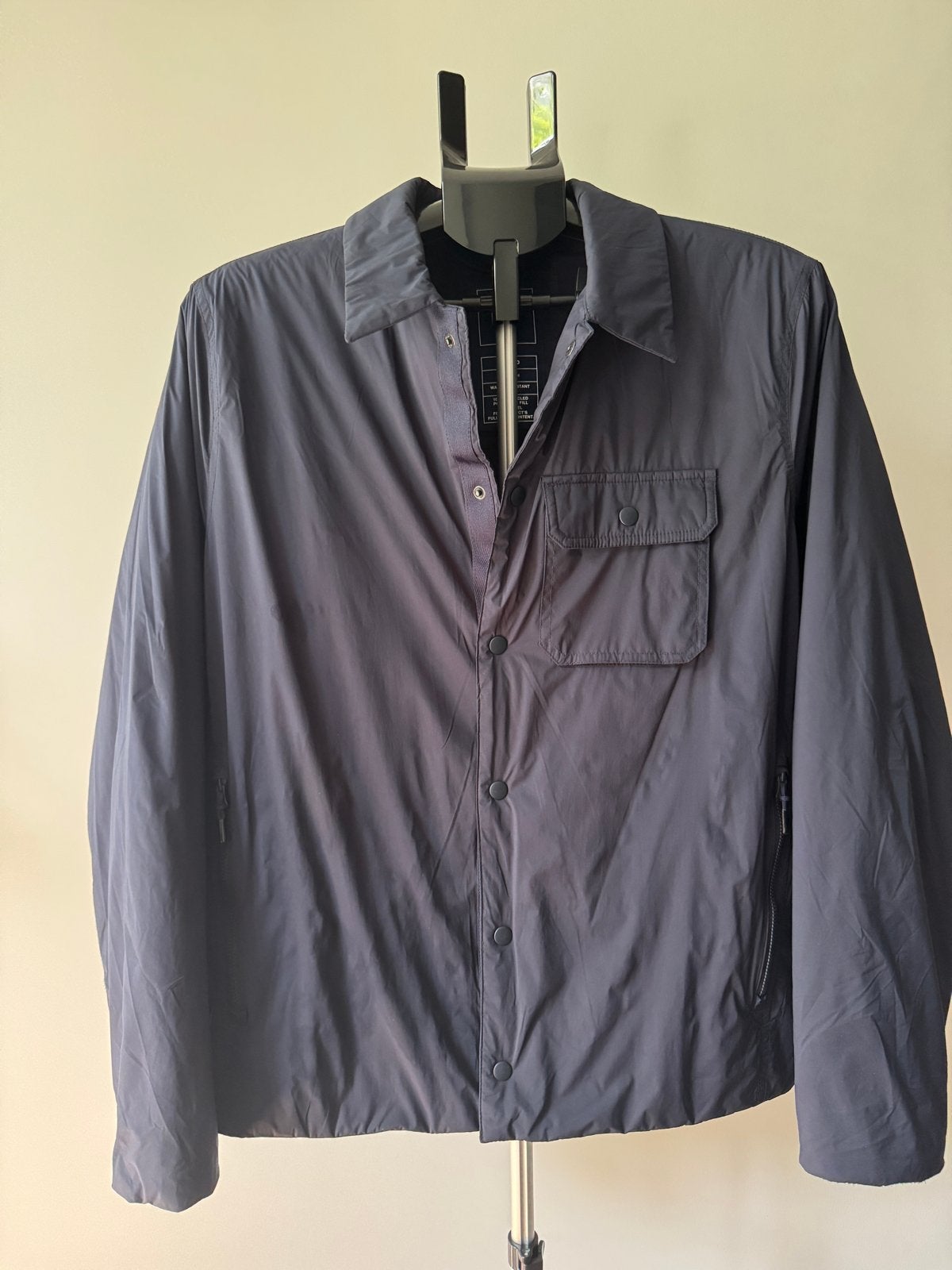 GAP Hybrid Stretch Water Resistant Jas - Zo goed als nieuw, Ophalen of Verzenden, Zo goed als nieuw, Maat 46 (S) of kleiner, Blauw