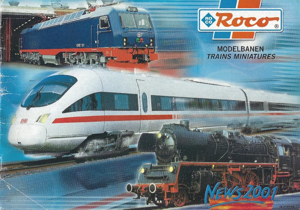 DRIE ROCO CATALOGUSSEN 2001 * 2002 * 2005, Ophalen of Verzenden, Zo goed als nieuw, Roco, Catalogus
