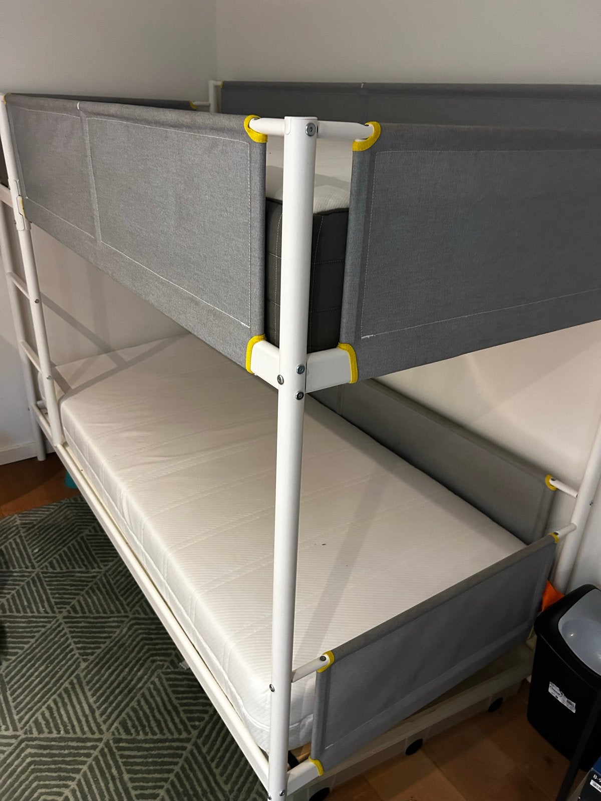 Stapelbed ikea vitval- Zo goed als nieuw, Ophalen, 90 cm, 160 tot 180 cm, Tweepersoons