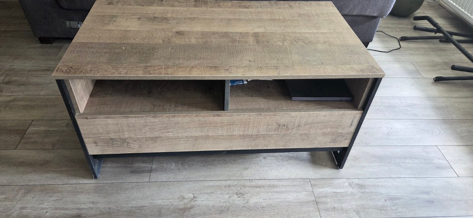Salontafel te koop ivm verhuizing overbodig  108,5 x 61,5, Ophalen, 50 tot 100 cm, Zo goed als nieuw, Minder dan 100 cm