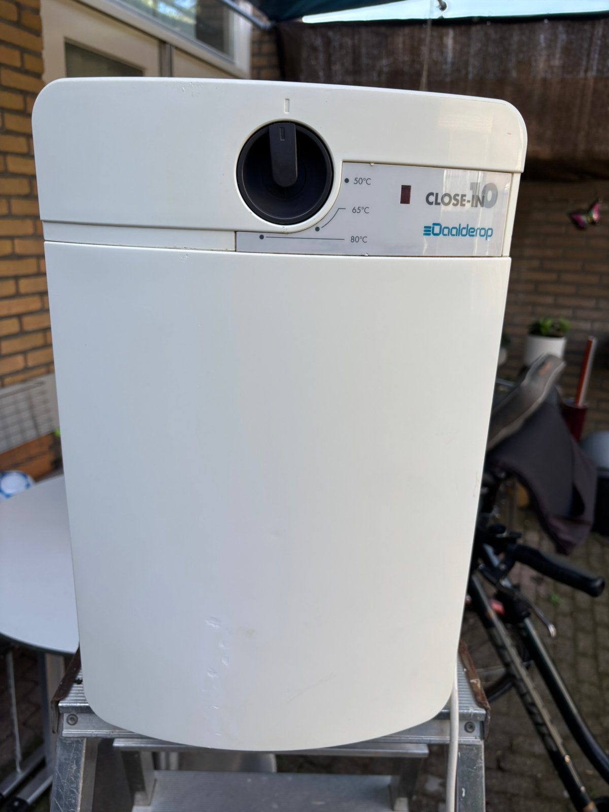 Elektronische boiler, Minder dan 20 liter, Ophalen, Zo goed als nieuw, Boiler