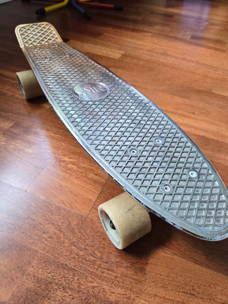 NKX Deluxe skateboard /  minicruiser, Sport en Fitness, Skateboarden, Ophalen of Verzenden, Gebruikt