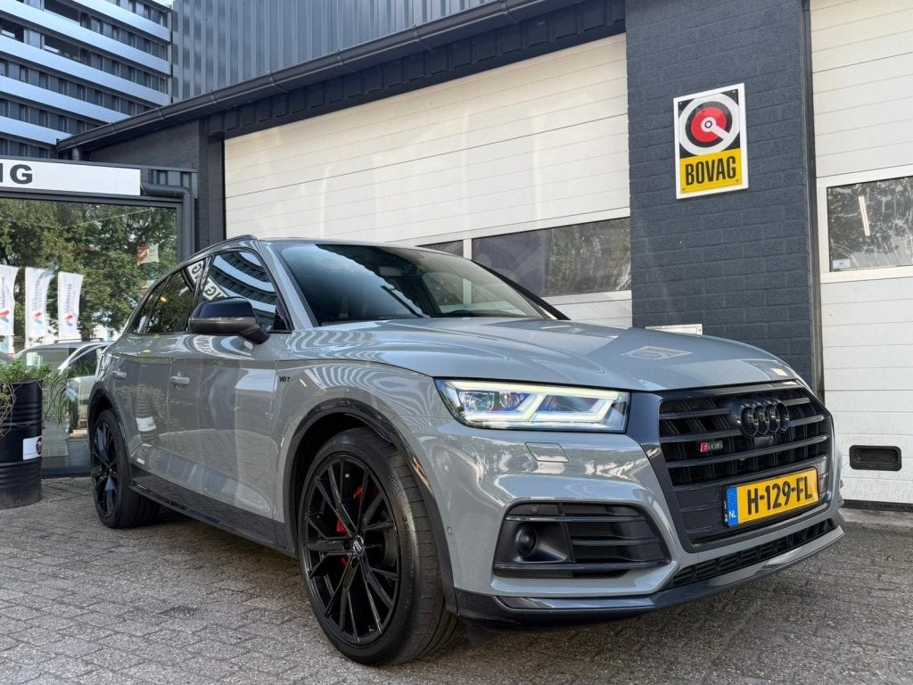 Audi SQ5 3.0 TFSI SQ5 Quattro Pano/trekhaak/b&o/vol leder, Auto's, Automaat, Gebruikt, Euro 6, 2995 cc
